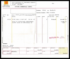 Item no. P2424b (invoice)