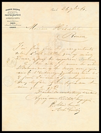 Item no. P3480c (folded letter)