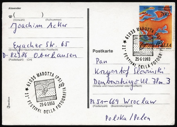 c137 (cancel) | photography in philately by krzysztof k.