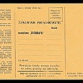 Item no. P2297a (money transfer form)