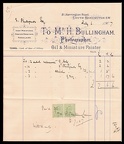 Item no. P4216 (invoice)