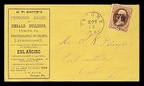 Item no. P4290 (cover) (591 visits) Item no. P4290 (cover)
Type: cover
Country: USA
Date of use: 1880s
Business stationery ... Item no. P4290 (cover)