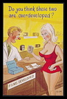 Item no. FP167 (funny postcard)